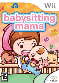 Babysitting Mama Wii US box art